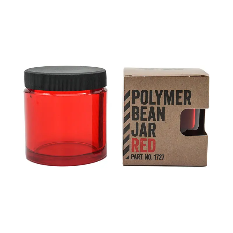 Comandante 40G Polymer Coffee Bean Jar In Red – Airtight, Uv-Resistant Storage Container 1