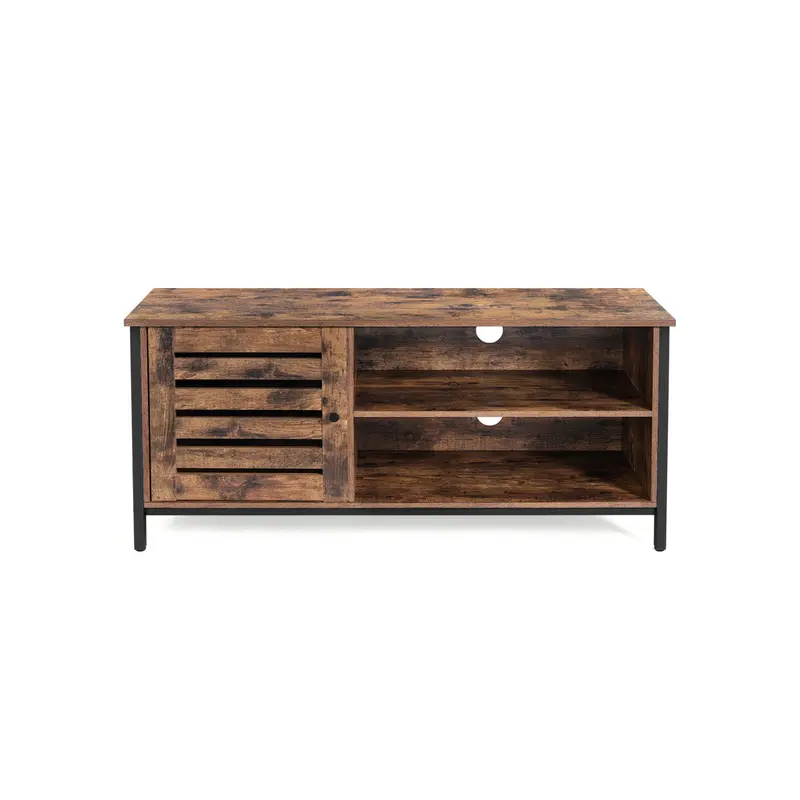 Compact Tv Cabinet – Supports Tvs Up To 50 Inches With Cable Management 1