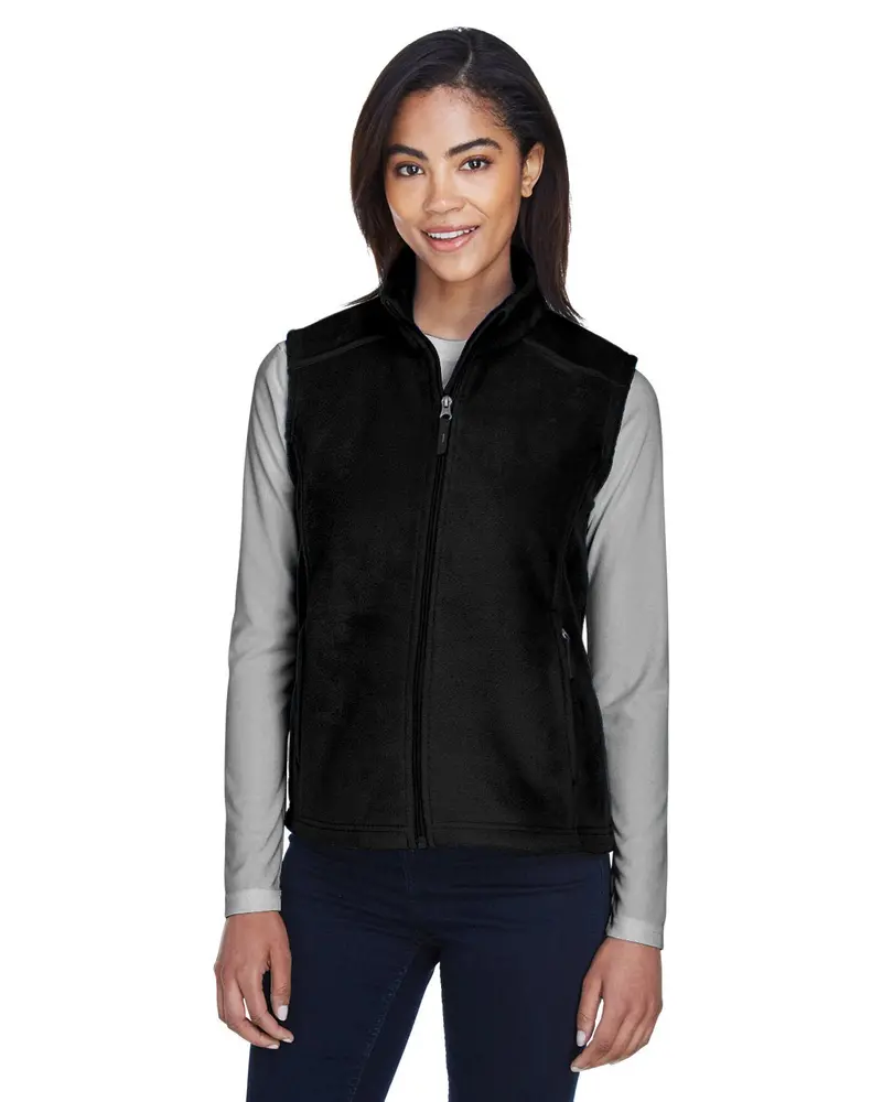 Core 365 Ladies' Journey Fleece Vest – Layering Essential 1