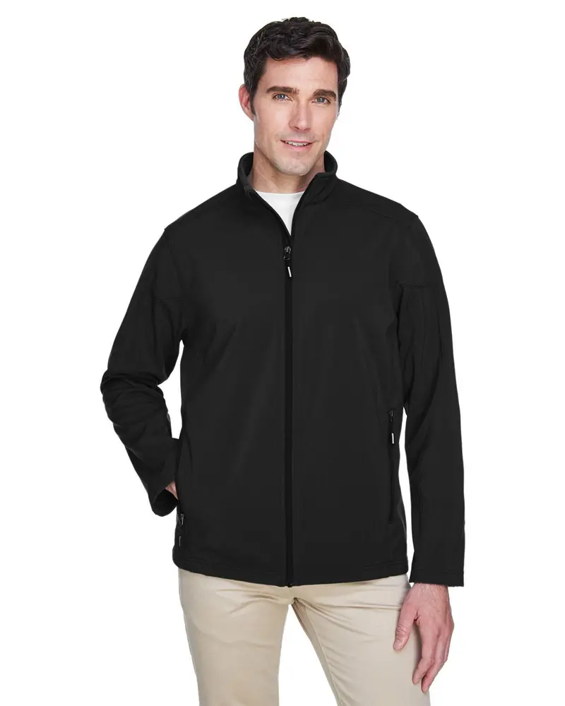 Core 365 Tall Cruise Softshell Jacket – Two-Layer Bonded Fleece For Men 1