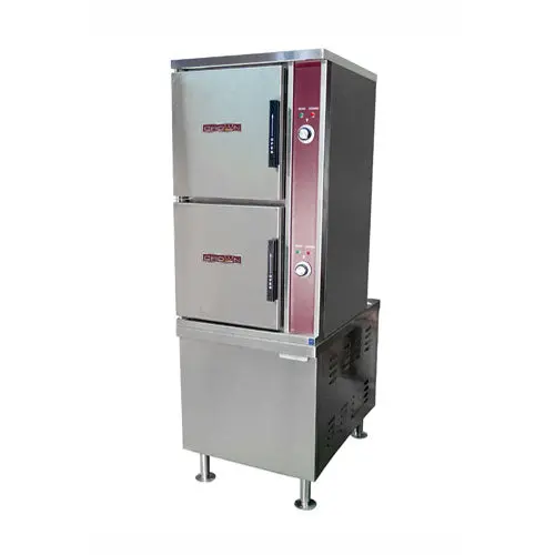 Crown Ecx-2-36 Six-Pan Electric Convection Steamer With Cabinet Base – 240V Three-Phase 1