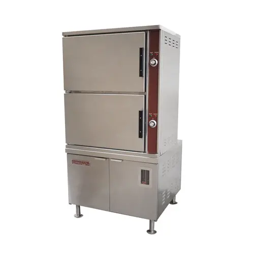Crown Ecx-24 24-Pan Electric Convection Steamer With Cabinet Base – 240V, Three-Phase 1