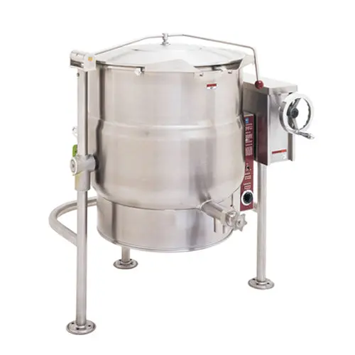 Crown Elt-80 80-Gallon Electric Steam Tilting Kettle – 208V, Single-Phase 1