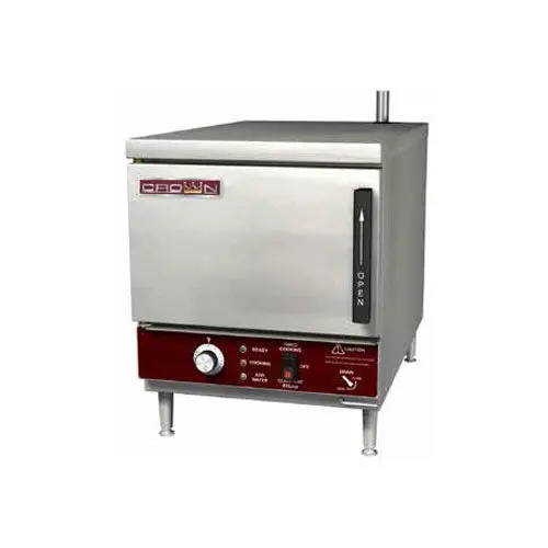 Crown Epxn-3 Three-Pan Electric Countertop Convection Steamer – Single-Phase 240V 1