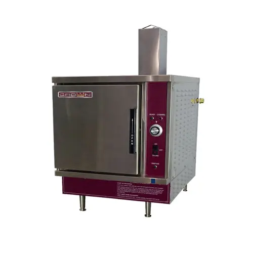 Crown Sx-5G3 5-Pan Natural Gas Countertop Convection Steamer 1