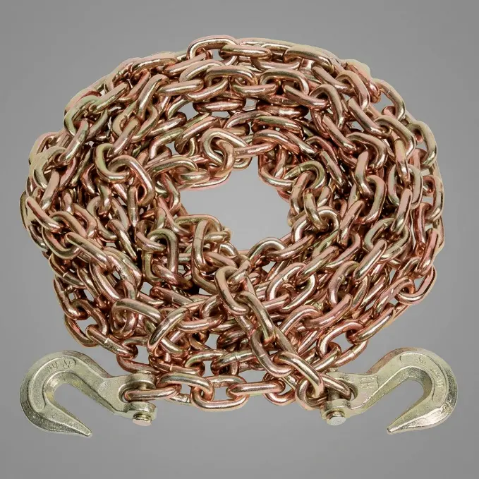 Dot-Approved Grade 70 Transport Chains – 5/16", 3/8", And 1/2" Sizes For Secure Freight Tie-Downs | Bulk Pricing Available 1