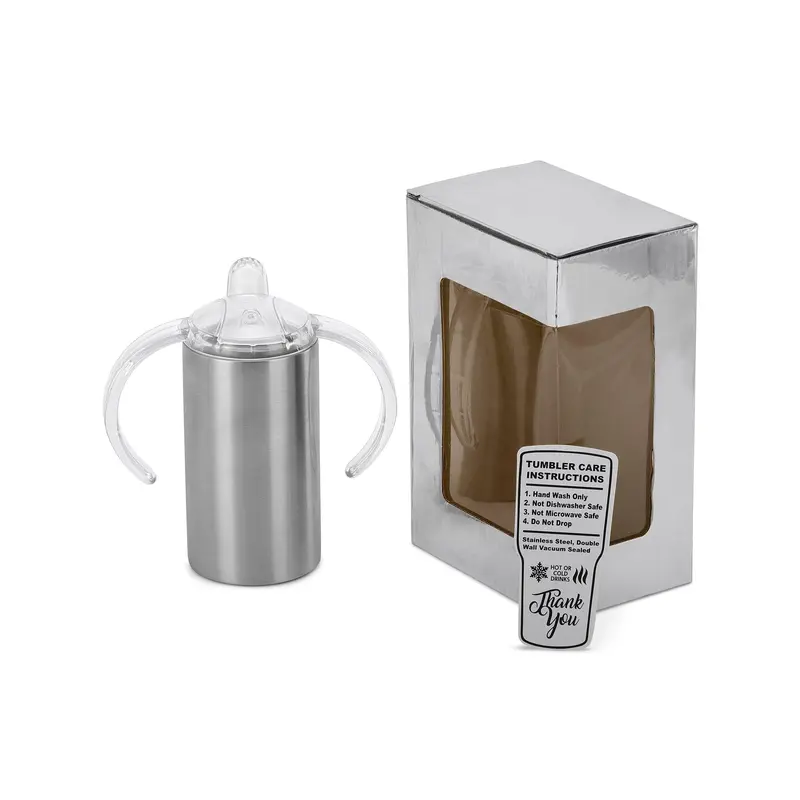 Double-Wall 12 Oz Insulated Sippy Cup Set 1