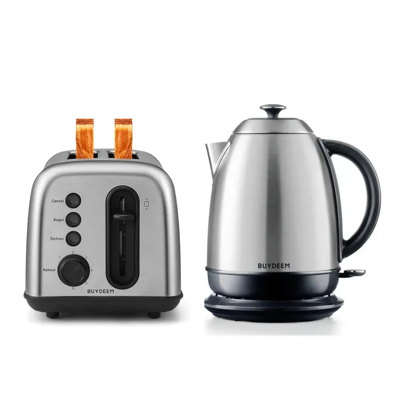 Dt420 Toaster + Electric Kettle – Stylish Kitchen Duo Bundle 1