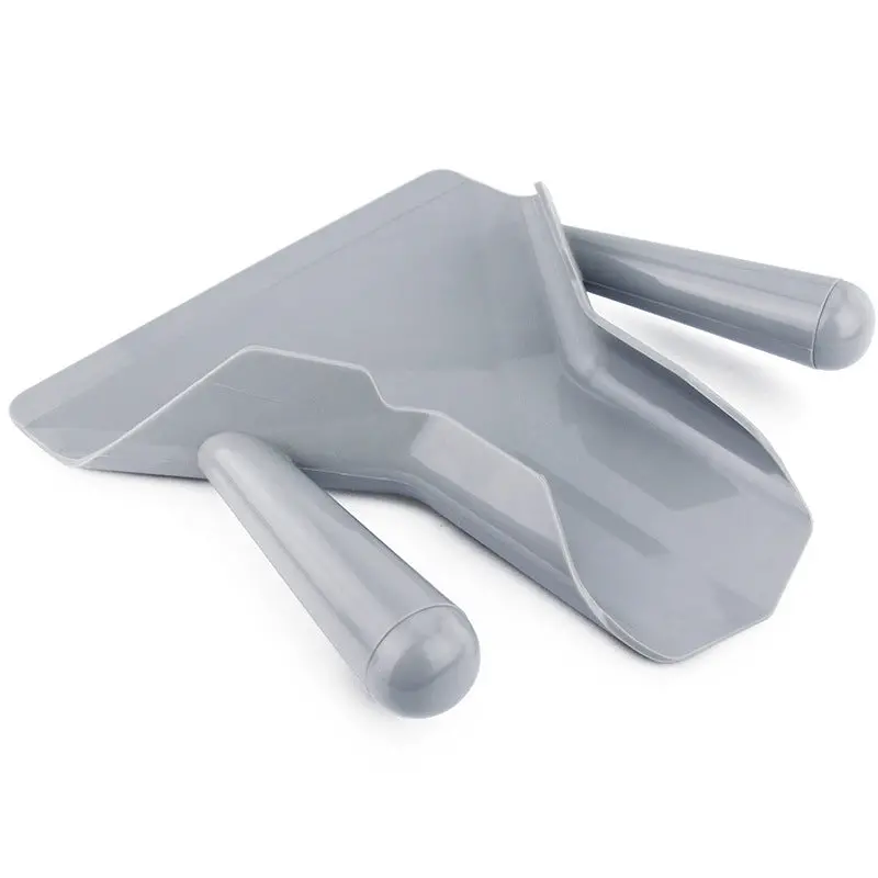 Dual-Handle Polycarbonate Fry Scoop – Sanitary, Durable Chips & Snack Shovel 1