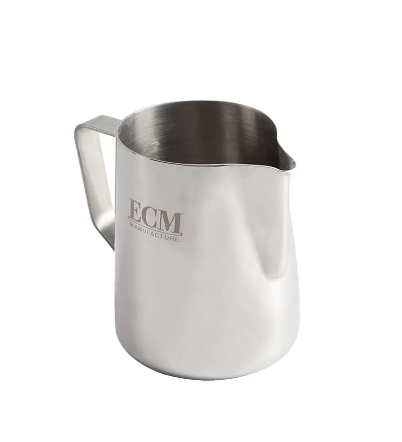 Ecm 360Ml Stainless Steel Milk Jug – Barista-Grade Pitcher For Microfoam Texturing 1