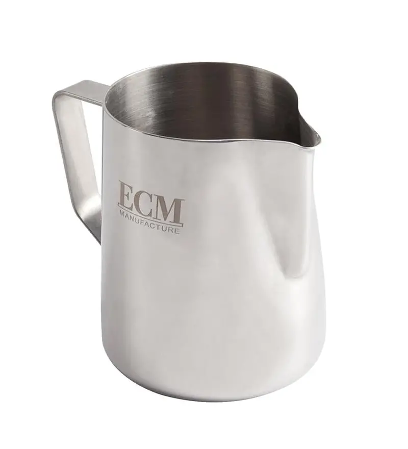 Ecm 600Ml Stainless Steel Milk Jug – Large-Capacity Barista Pitcher With Precision Spout 1
