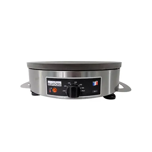 Eurodib Ceeb42-208 15.9-Inch Round Electric Crepe Maker – 208V Commercial Crepe Grill 1
