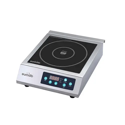 Eurodib Ci3500 3500W Countertop Induction Cooktop – 240V Commercial-Grade Range 1