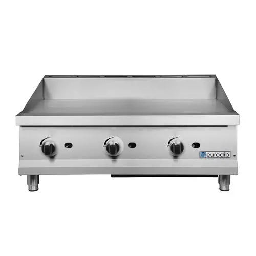 Eurodib G36 36-Inch Propane Manual Griddle – Restaurant-Grade Flat Cooking Station 1