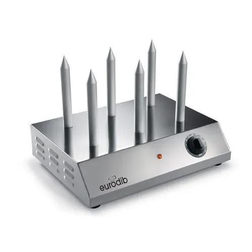 Eurodib Roberto 6-Spike European Hot Dog Bun Warmer 1