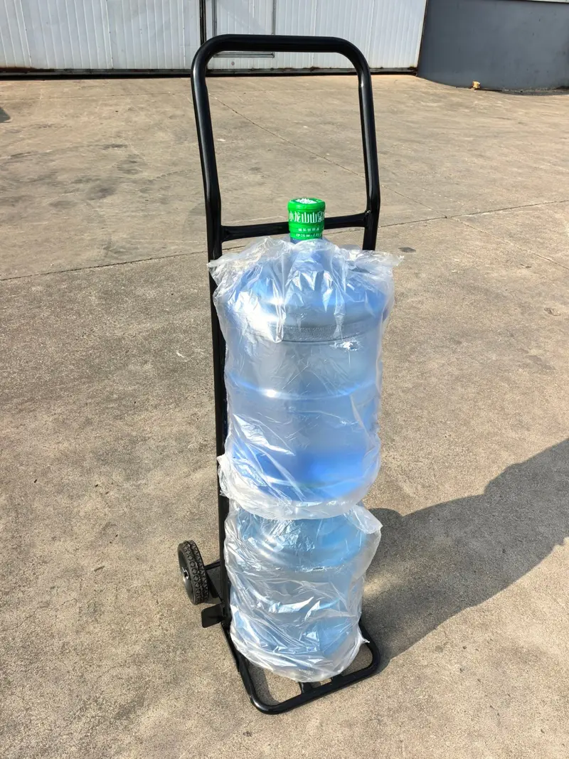Foldable Water Bottle Dolly – Lightweight Moving Cart With 6" Solid Wheels & Toe Plate (826644) 1