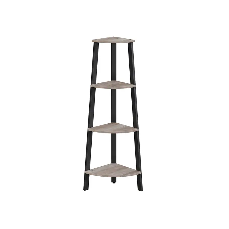 Four-Tier Metal Plant Stand For Indoor Greenery 1