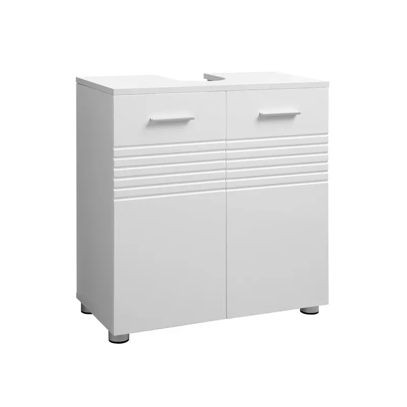 Freestanding Floor Bathroom Cabinet With Ample Storage Space 1