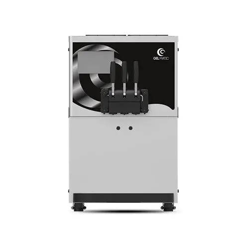 Gel Matic Bc-250-Gr Countertop Twin-Twist Soft Serve Machine – 3 Hoppers 1