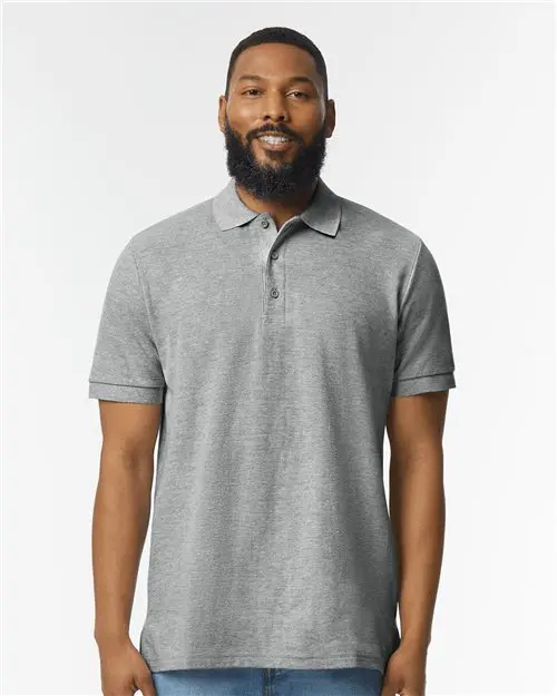 Gildan 85800 Unisex Hammer Pique Polo – Durable Performance Knit Shirt 1