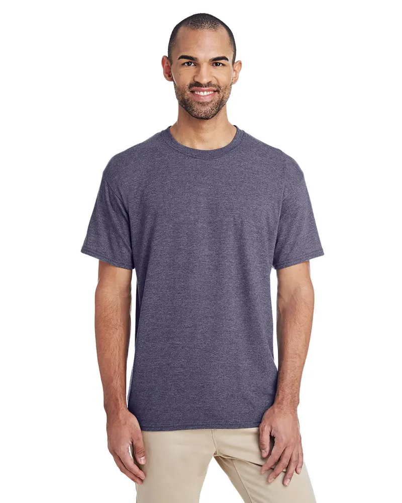 Gildan G800 Adult 50/50 Cotton-Poly T-Shirt – Classic Fit Basic Tee (Co) 1