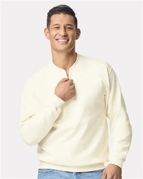 Gildan Sf008 Unisex Softstyle Midweight 1/4 Zip Sweatshirt 1