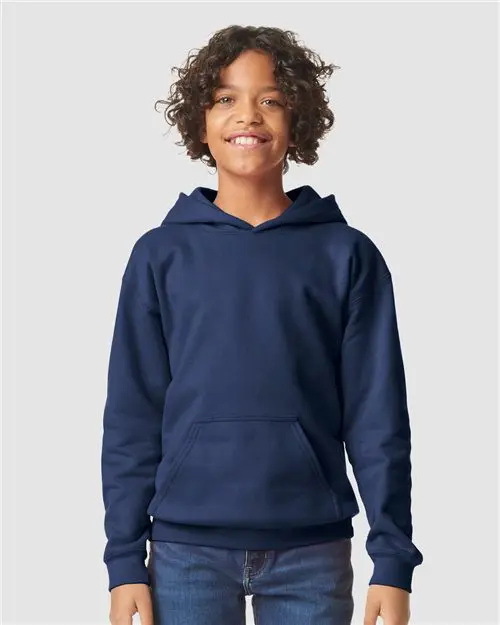 Gildan Sf500B Youth Softstyle Midweight Hooded Sweatshirt 1