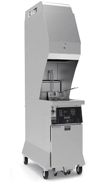Giles Gbf-50-Vh Open-Vat Ventless Electric Fryer – No Hood Required 1