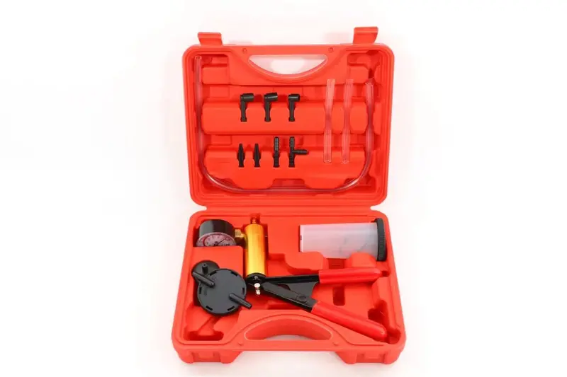 Handheld Vacuum Pump Tester With Multi-Fit Adapters – Diagnostic Tool For Automotive Brake & Hvac Systems 1
