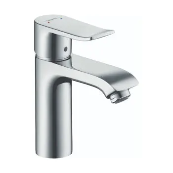 Hansgrohe Metris Single-Hole Bathroom Faucet With Integrated Drain – 3108001 1