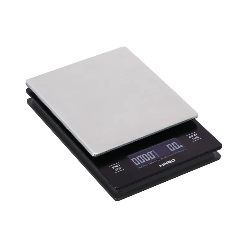 Hario Stainless Steel Drip Scale With Timer For Pour-Over Brewing 1