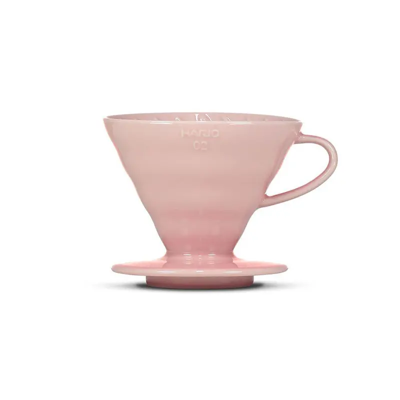 Hario V60 Ceramic Dripper – Pink, Size 02 1