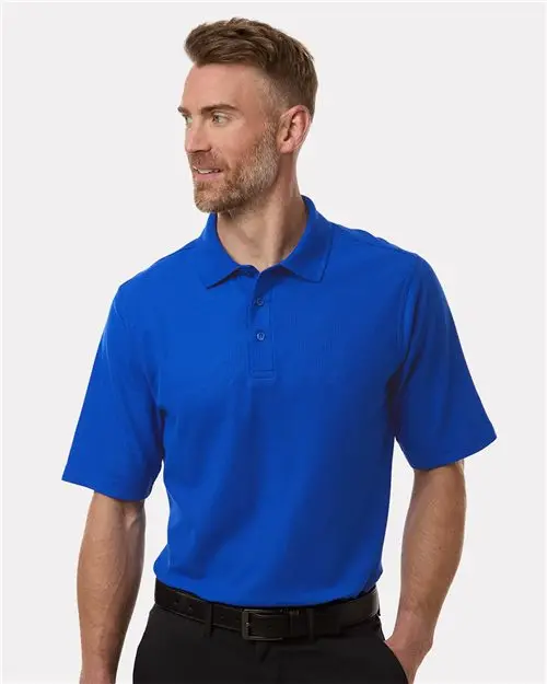 Harriton M105 Maverick Cvc Pique Men'S Polo Shirt 1