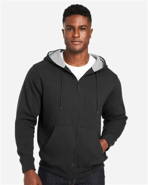 Harriton M711 Climabloc-Lined Heavyweight Unisex Hoodie 1