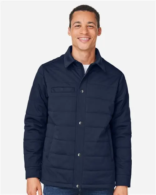 Harriton M821 Guardian Soft Shell Unisex Chore Coat 1