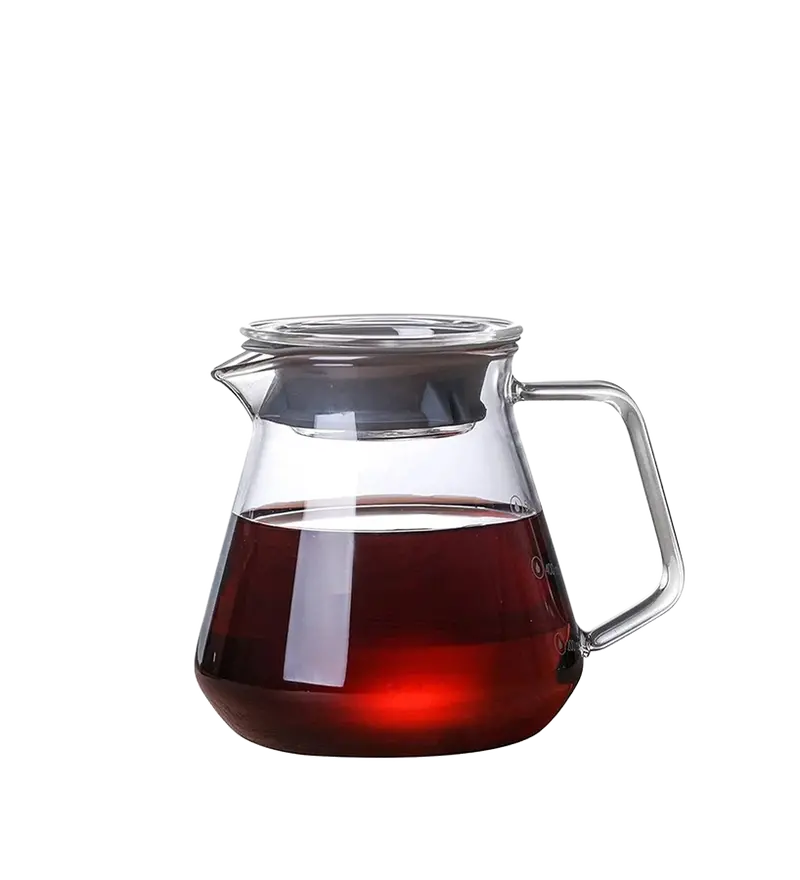Heat-Resistant Glass Coffee Server – 300Ml Size 1