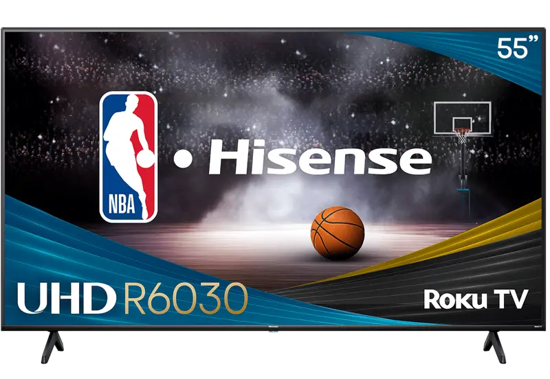 Hisense 50R6030N 50-Inch R6-Series 4K Roku Smart Tv With Wide Viewing Angle 1