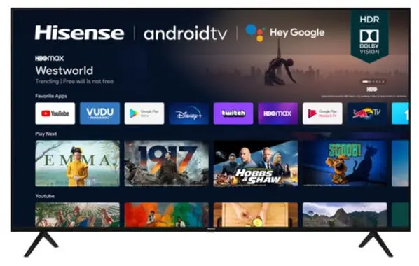 Hisense 70A65G 70-Inch 4K Uhd Android Smart Tv – A6G Series 1