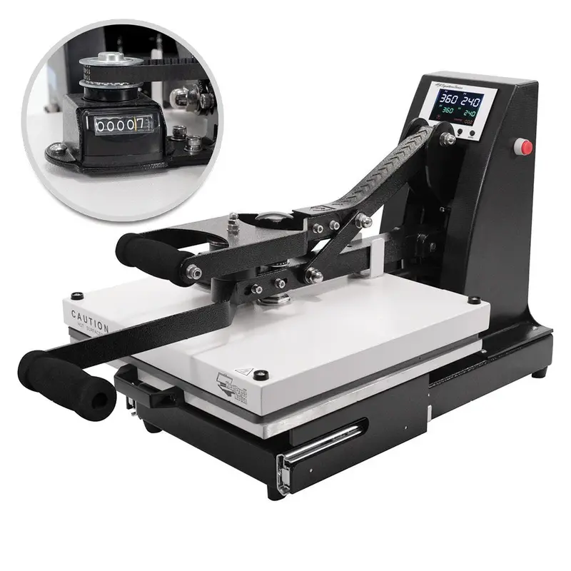 Hpn Signature Pro 15" × 15" Auto-Open Heat Press Featuring Surepressure Technology 1