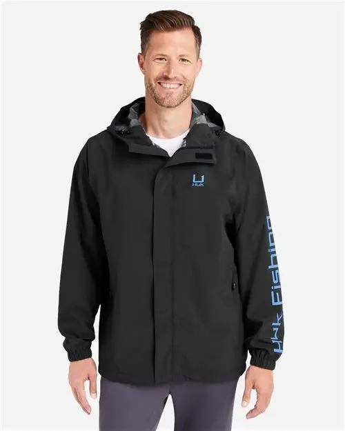 Huk H400159 Storm Men'S Waterproof Rain Jacket 1