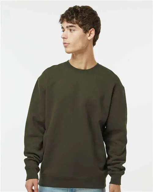 Independent Trading Co. Heavyweight Crewneck Sweatshirt – Premium Cotton Blend 1