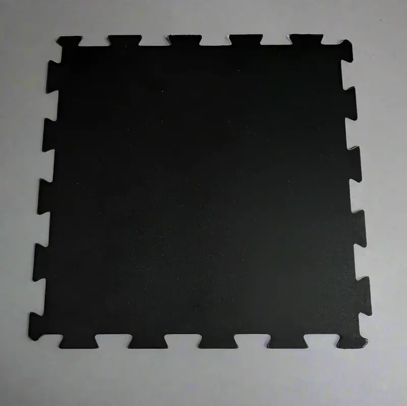 Interlocking Thick Rubber Gym Tiles – Modular, Shock-Absorbing Fitness Flooring For Home & Commercial Use 1