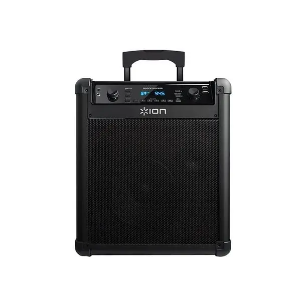 Ion Audio Ipa76C Block Rocker — Portable 2-Way Bluetooth Speaker With Nfc & Pa Capability 1