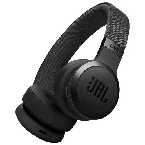 Jbl Live 670Nc On-Ear Headphones – Black, Smart Anc With Voice Assistant 1