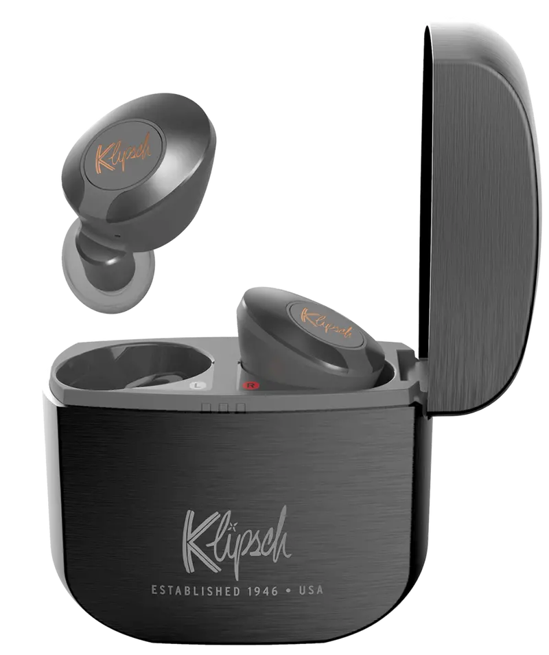 Klipsch Kc5 Ii True Wireless Earbuds With Premium Charging Case — Certified Refurbished 1