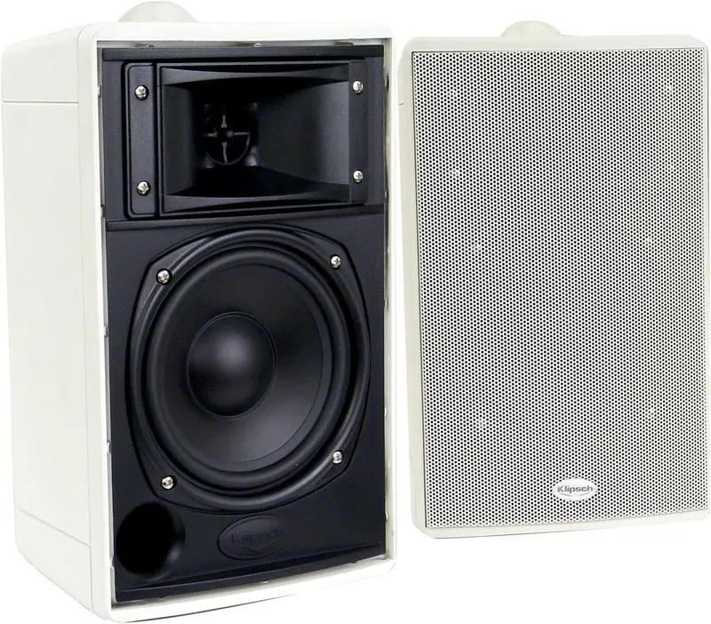 Klipsch Kho-7 Weather-Resistant Outdoor Speaker – Two-Way Passive Design For Patio Or Deck 1