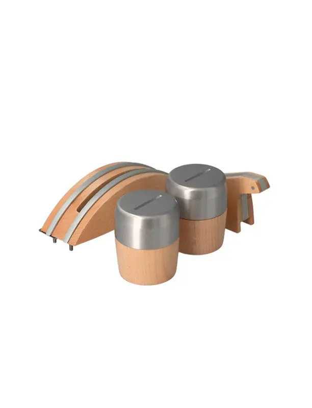 La Marzocco Linea Mini Maple Wood Customization Kit 1