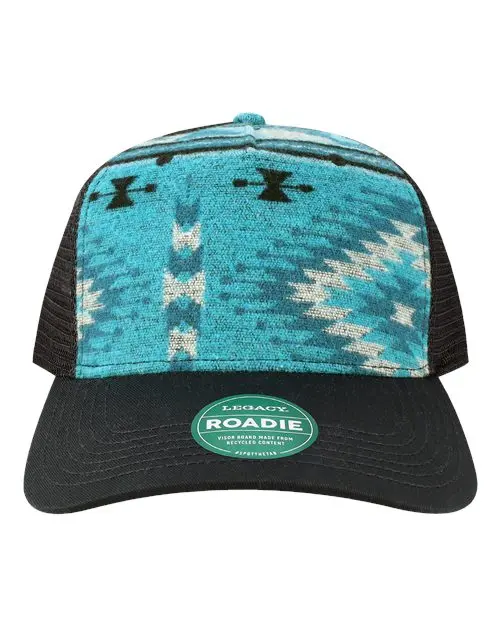 Legacy Roadie Five-Panel Mesh-Back Trucker Cap 1
