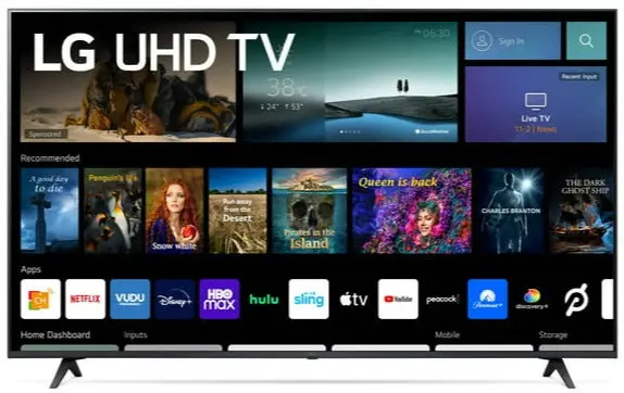 Lg 86-Inch Uq7070 4K Uhd Smart Tv – Webos, Hdr10, And Ai Picture Enhancer 1