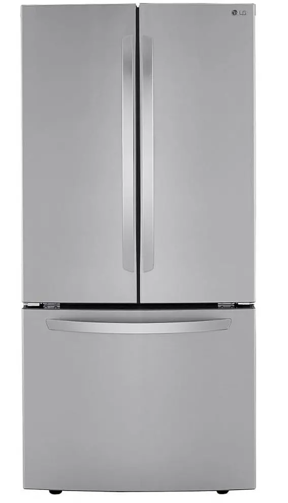 Lg Lrfcs2503S 25 Cu. Ft. Printproof Stainless Steel French Door Refrigerator With Filtered Ice Dispenser 1
